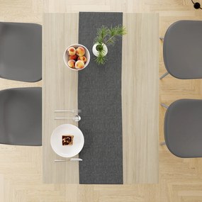 Αλέκιαστη Τραβέρσα (40x180) Dimcol Panama Dark Grey