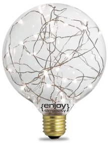 Λαμπτήρας LED DreamStars G125 1.5W E27 Λευκό ELVHX-EL125165-Λευκό EL125165