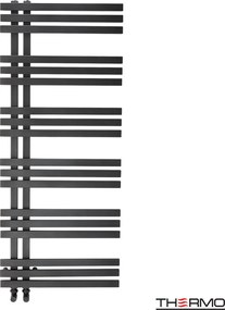 Thermo Vivo 119x50 Silk Black - Θερμαινομενη πετσετοκρεμάστρα