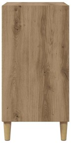 vidaXL Μπουφές Αρτισιανή Δρυς 57x35x75 εκ. από Επεξεργασμένο Ξύλο