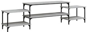 vidaXL Έπιπλο Τηλεόρασης Γκρι Sonoma 197x35x52 εκ. Επεξεργασμένο Ξύλο