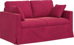 vidaXL Καναπές Κόκκινο