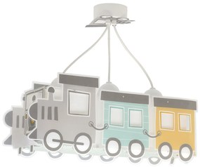 Παιδικό Φωτιστικό Οροφής Τρίφωτο Ango The Night Train 63530