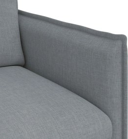 vidaXL Καναπές 2 pcs Ανοιχτό γκρι