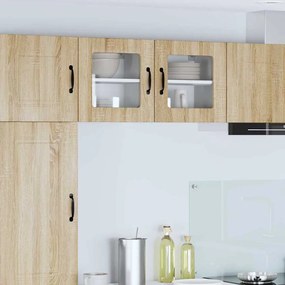 vidaXL Ραφιέρα τοίχου LUCCA Sonoma Δρυς 40 x 31 x 40 εκ.