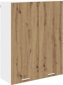 vidaXL Κρεμαστό ντουλάπι με αποθήκευση Artisan Oak 80 x 31 x 100 εκ.