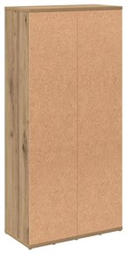 vidaXL Ντουλάπι βιβλίων Βελανιδιά τεχνίτη 50x25x104 cm