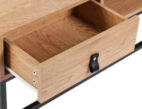 ΤΡΑΠΕΖΆΚΙΑ ΣΑΛΟΝΙΟΎ ABBOTT METAL AND WOOD LOW TABLE M1 HD6624