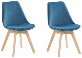 Καρέκλα Berwyn 1361, Μπλε, 84x47x43cm, 4 kg, Ταπισερί, Ξύλινα, Ξύλο: Οξιά | Epipla1.gr