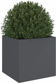 vidaXL Ζαρντινιέρα Ανθρακί 49x47x46 εκ. από Χάλυβα