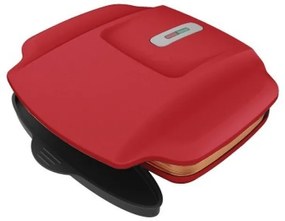 HomeVero Zero Fat Grill Επιτραπέζια Ηλεκτρική Ψησταριά Σχάρας 1000W Κόκκινη