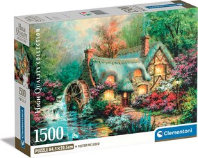 Clementoni Παζλ High Quality Collection Απόδραση Στην Εξοχή 1500 τμχ - Compact Box