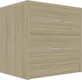 vidaXL Κομοδίνο Χρώμα Sonoma Δρυς 40 x 30 x 40 εκ. από Επεξ. Ξύλο