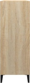 vidaXL Ντουλάπι Sonoma Δρυς 69,5x32,5x90 εκ. από Επεξεργασμένο Ξύλο