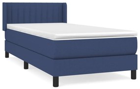 ΚΡΕΒΑΤΙ BOXSPRING ΜΕ ΣΤΡΩΜΑ ΜΠΛΕ 100 X 200 ΕΚ. ΥΦΑΣΜΑΤΙΝΟ 3129855