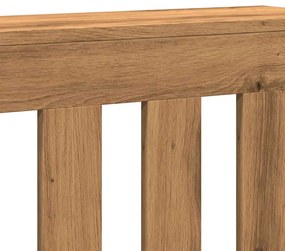 vidaXL Κάλυμμα Καλοριφέρ Αρτισιανή Δρυς 205x21,5x83,5 εκ Επεξ. Ξύλο