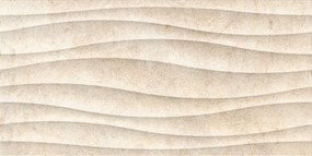 Keros Texel Wave Beige 30x60 - Πλακάκι μπάνιου