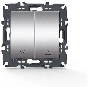 PRIME ΔΙΑΚΟΠΤΗΣ ΡΟΛΩΝ ΜΕ ΚΛΙΠ 1-1P 10AX 250VAC IP20 MAT ΑΛΟΥΜΙΝΙΟ ACA 1000110603
