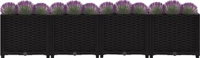 vidaXL Ζαρντινιέρα 160 x 40 x 38 εκ. από Πολυπροπυλένιο