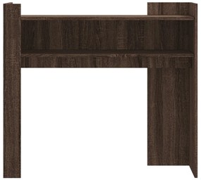 vidaXL Τραπέζι Κονσόλα Καφέ Δρυς 100x35x90 εκ. Επεξεργασμένο Ξύλο