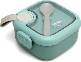 Φαγητοδοχείο & Κουτάλι (Σετ) 750ml Kiokids Μέντα 3896