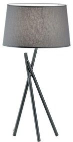 Επιτραπέζιο Φωτιστικό Martha 4127500 Grey Viokef Metal, Fabric