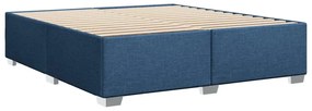 ΚΡΕΒΑΤΙ BOXSPRING ΜΕ ΣΤΡΩΜΑ ΜΠΛΕ 180X200 ΕΚ. ΥΦΑΣΜΑΤΙΝΟ 3288266