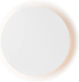 Απλίκα Φωτιστικό Τοίχου 10W 3000Κ Φ22ΧΗ3,6CM ECLIPSE Aca-ZM1710LEDWW-Λευκό ZM1710LEDWW