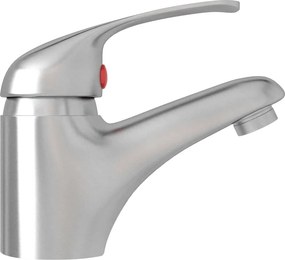 vidaXL Μπαταρία Νιπτήρα Αναμεικτική Ασημί 13 x 10 εκ.