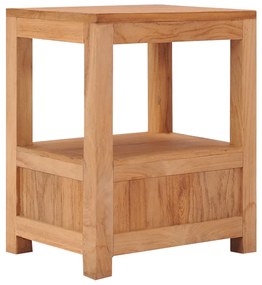 ΚΟΜΟΔΙΝΟ 40 X 30 X 50 ΕΚ. ΑΠΟ ΜΑΣΙΦ ΞΥΛΟ TEAK 287228