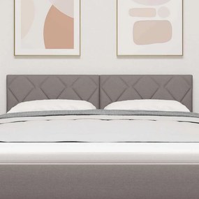 vidaXL Κεφαλάρι Taupe ύφασμα