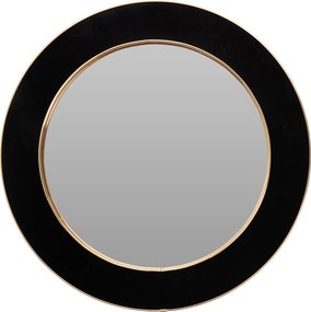 Διακοσμητικος Καθρέφτης Τοίχου (Φ60) K-M Black FL2800500