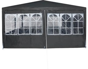 vidaXL Σκηνή Πάρτυ Ανθρακί 800 x 400 x 266 εκ Πολυαιθυλένιο