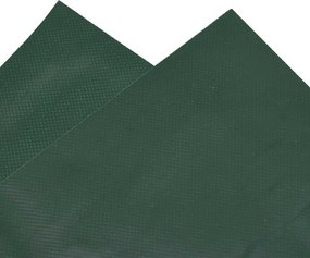 vidaXL Μουσαμάς Πράσινος 5 x 5 μ. 650 γρ./μ²