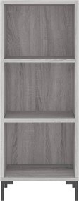 vidaXL Ντουλάπι Γκρι sonoma 34,5x32,5x90εκ. από Επεξεργασμένο Ξύλο