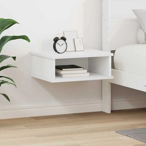 vidaXL Κομοδίνο Λευκό 40 x 31 x 15 εκ Επεξεργασμένο ξύλο