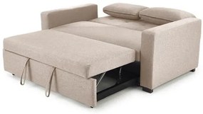 PAULINIO folding sofa color: beige