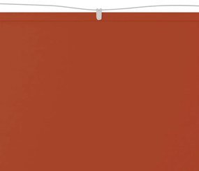 Τέντα Κάθετη Τερακότα 250 x 420 εκ. από Ύφασμα Oxford - Κόκκινο