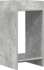 vidaXL Βάση φυτών 2 τεμ. Γκρι Σκυροδέματος 30 x 30 x 60 cm
