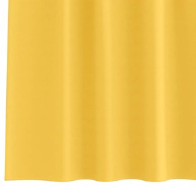 vidaXL Κουρτίνες 2 pcs κίτρινο μουσταρδί 245x140εκ. Πολυεστέρας