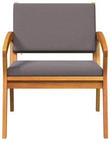 vidaXL Καρέκλες Κήπου  2 τεμαχίων 59,5 x 70,5 x 72,5 εκ Ξύλο Ακακίας
