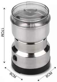 Raf Ηλεκτρικός Μύλος Καφέ 150W με Χωρητικότητα 85gr R.7113 - Multifunctional Coffee Machine