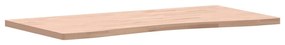 vidaXL Επιφάνεια Εργασίας 100x(45-50)x2,5 εκ. από Μασίφ Ξύλο Οξιάς