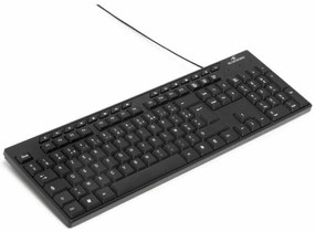 Πληκτρολόγιο Bluestork MEDIA OFFICE Μαύρο AZERTY