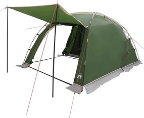 vidaXL Σκηνή τούνελ Πράσινο 361 x 235 x 152 cm