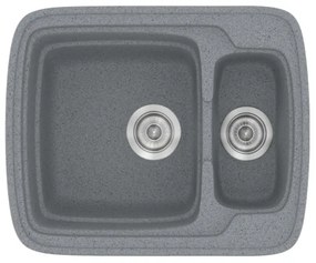 Sanitec Classic 314 Metallic Silver Νεροχύτης