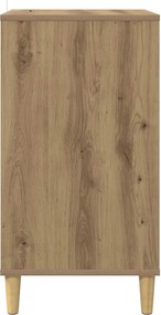vidaXL Ράφι Πικάπ Artisan Δρυς 47 x 39,5 x 74,5 εκ. Επεξεργασμένο Ξύλο