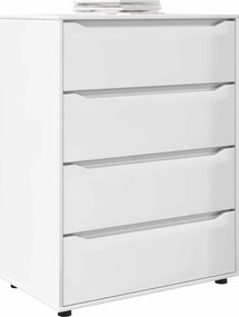 vidaXL Ντουλάπες Αποθήκευσης 2 pcs Υψηλής γυαλάδας λευκό