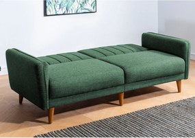 3-Seat Sofa-Bed Aqua - Green Green