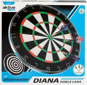 βελάκια Aktive 45 x 45 x 3 cm (4 Μονάδες)